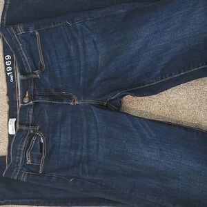 GAP Women's Extra Long Dark Blue Skinny Jeans